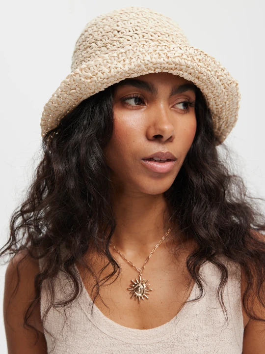 Zdjęcie produktu KAPELUSZ BUCKET PIASKOWY One size - Flawless