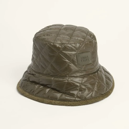 Zdjęcie produktu Kapelusz bucket pikowany khaki BIMBA Y LOLA