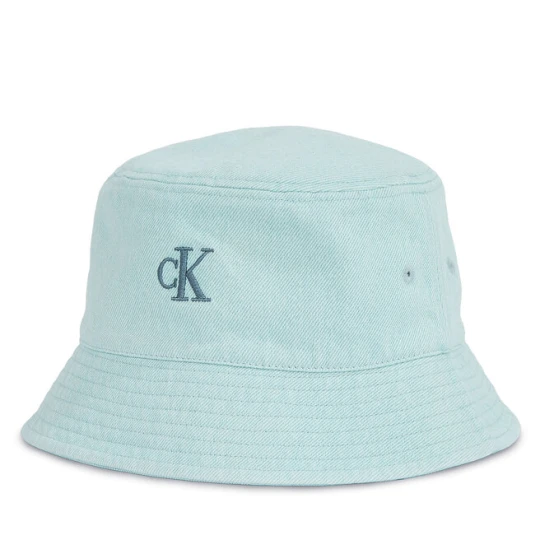 Zdjęcie produktu Kapelusz Calvin Klein Embro Monogram Denim Bucket Hat LV04K5021G Niebieski jasny