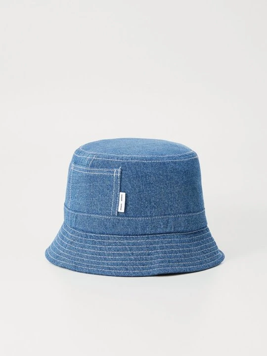 Zdjęcie produktu Kapelusz Samsøe Samsøe niebieski denim