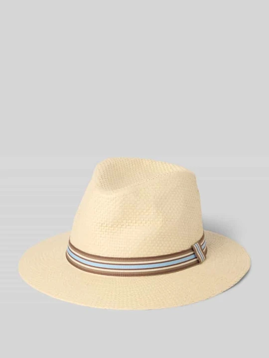 Zdjęcie produktu Kapelusz słomiany z opaską Müller Headwear Camel