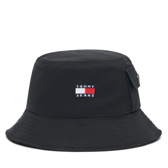 Zdjęcie produktu Kapelusz Tommy Jeans Heritage Bucket AM0AM13423 Czarny
