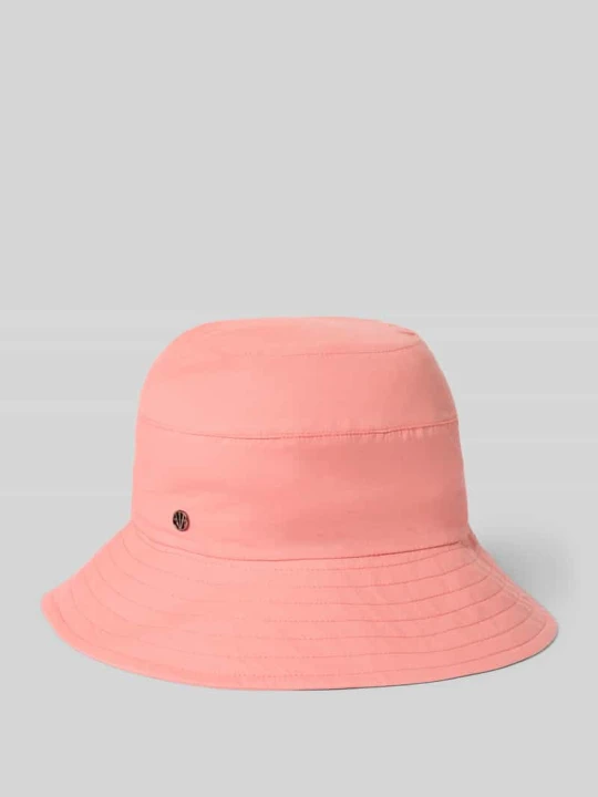 Zdjęcie produktu Kapelusz typu bucket hat z detal z logo Loevenich Koralowy