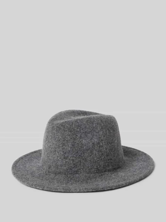 Zdjęcie produktu Kapelusz z mieszanki wełny model ‘Fedora’ Loevenich Ciemnoszary