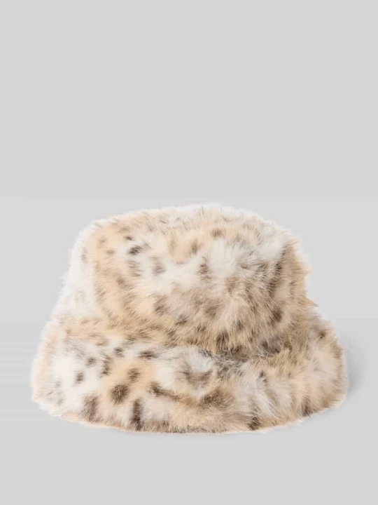 Zdjęcie produktu Kapelusz ze sztucznego futra Gina Tricot Biały