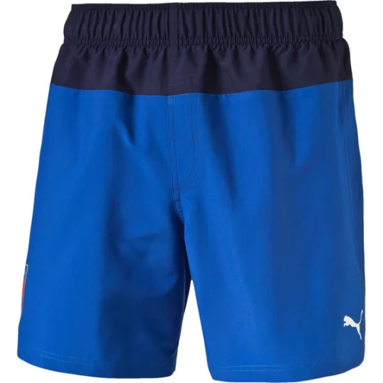 Zdjęcie produktu Kąpielówki chłopięce FIGC Italia Beachwear Shorts Puma Niebieski