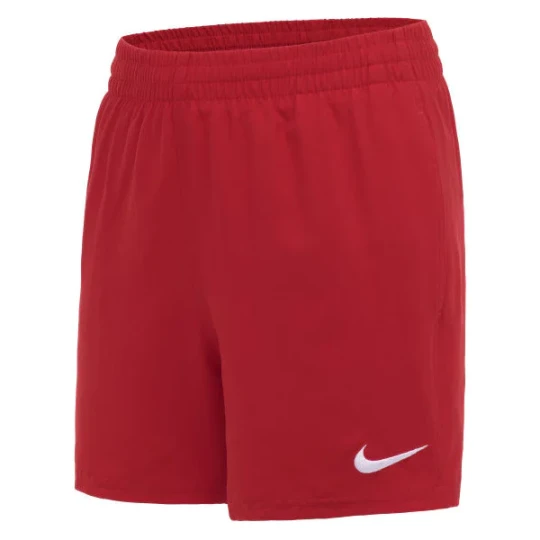 Zdjęcie produktu Kąpielówki juniorskie Essential Lap 4" Volley Short Nike Swim Czerwony