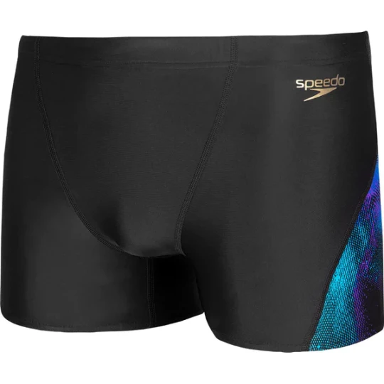 Zdjęcie produktu Kąpielówki męskie Allover V-Cut Aquashort Speedo Czarny