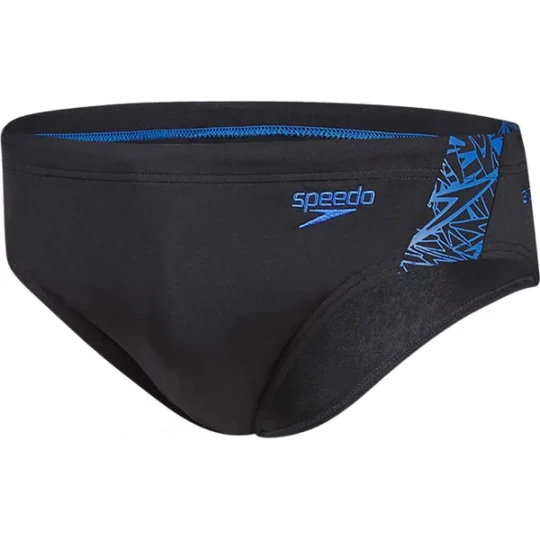 Zdjęcie produktu Kąpielówki męskie Boom Splice 7cm Brief AM Speedo Czarny