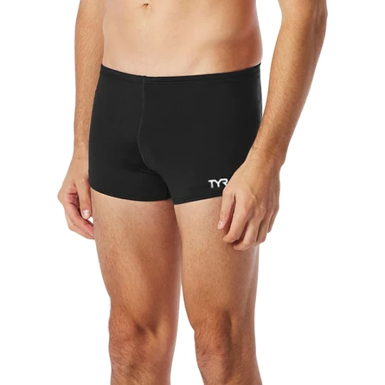 Zdjęcie produktu Kąpielówki męskie Tyreco Square Leg Solid TYR Czarny