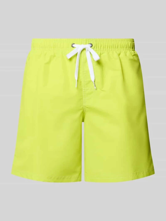 Zdjęcie produktu Kąpielówki z elastycznym pasem model 'UNI SHORTS NEON' Sundek Jasnozielony