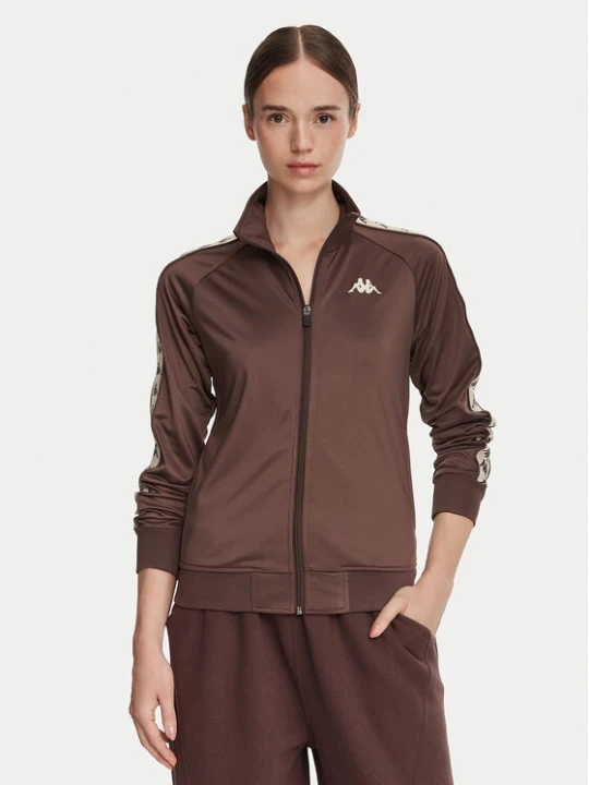 Zdjęcie produktu Kappa Bluza 222 Banda Wanniston Slim 301PSC0 Brązowy Regular Fit