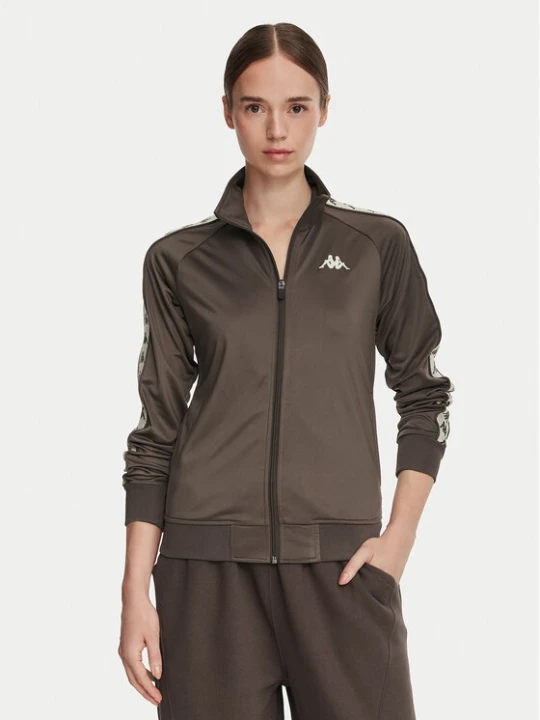 Zdjęcie produktu Kappa Bluza 222 Banda Wanniston Slim 301PSC0 Brązowy Regular Fit
