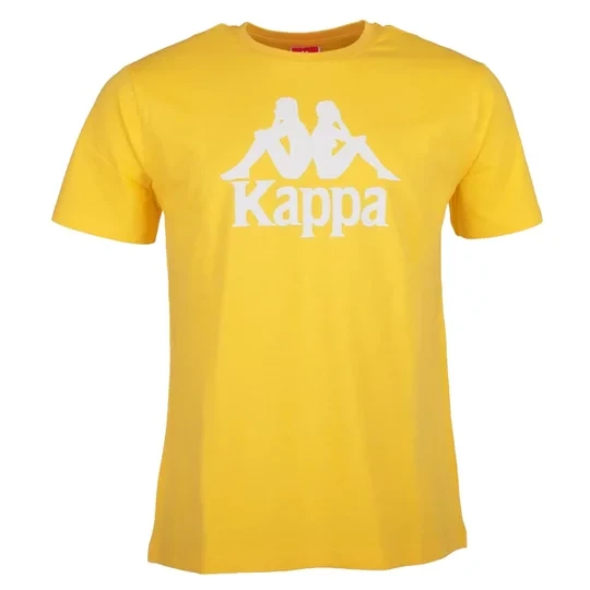 Zdjęcie produktu Kappa Caspar Kids T-Shirt 303910J-295, Dla chłopca, Żółte, t-shirty, bawełna, rozmiar: 128
