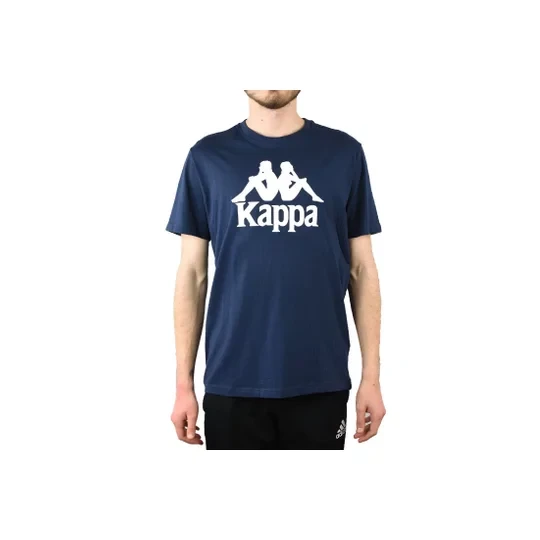 Zdjęcie produktu Kappa Caspar T-Shirt 303910-821, Męskie, Granatowe, t-shirty, bawełna, rozmiar: M