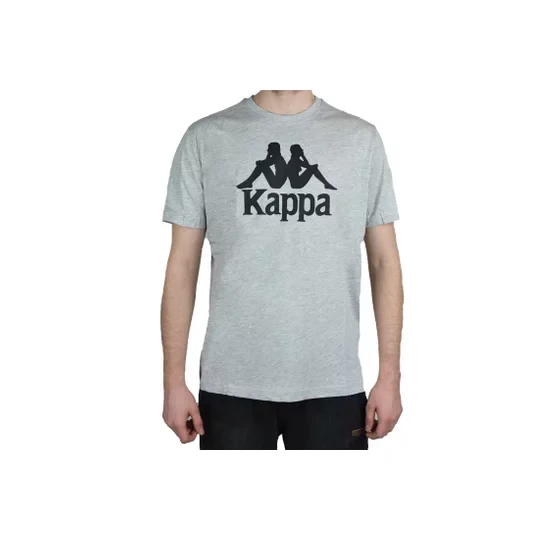 Zdjęcie produktu Kappa Caspar T-Shirt 303910-903, Męskie, Szare, t-shirty, bawełna, rozmiar: L