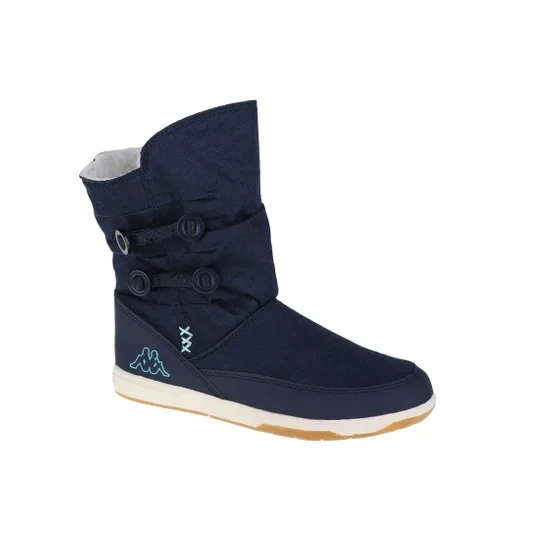 Zdjęcie produktu Kappa Cream K 260513K-6737, Dla dziewczynki, Granatowe, buty zimowe, tkanina, rozmiar: 28