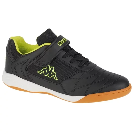 Zdjęcie produktu Kappa Damba T 260765T-1140, Dla chłopca, Czarne, buty halowe - halówki, skóra syntetyczna, rozmiar: 36