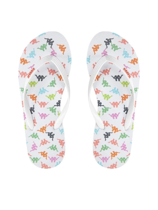 Zdjęcie produktu Kappa Japonki 351C22W White - Pink Coral - Pink Fuchsia Kolorowy
