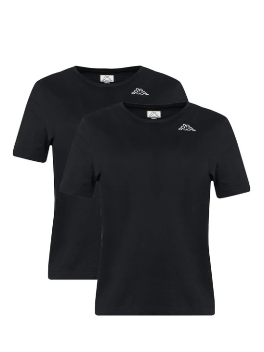 Zdjęcie produktu Kappa Komplet t-shirtów Logo Alyce 322564W Czarny Regular Fit