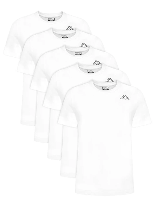 Zdjęcie produktu Kappa Komplet t-shirtów Logo Myrto 322563W Biały Regular Fit