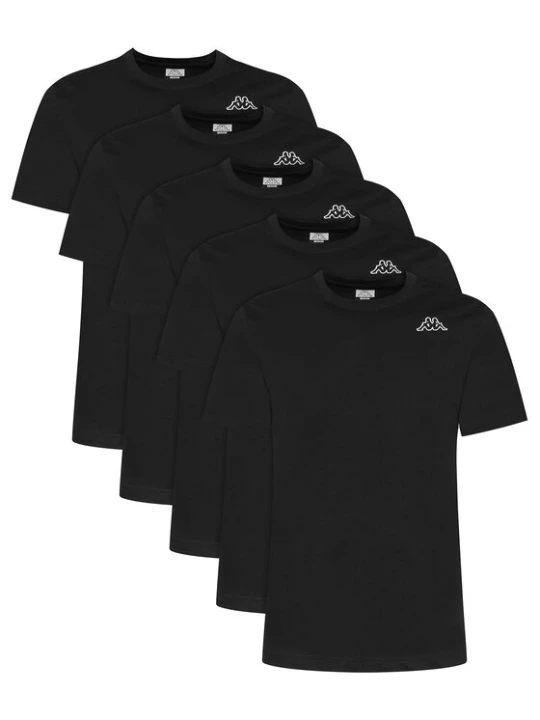 Zdjęcie produktu Kappa Komplet t-shirtów Logo Myrto 322563W Czarny Regular Fit
