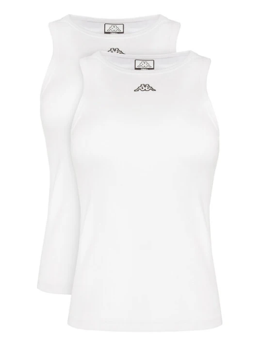 Zdjęcie produktu Kappa Komplet topów Logo Benny 322565W Biały Regular Fit