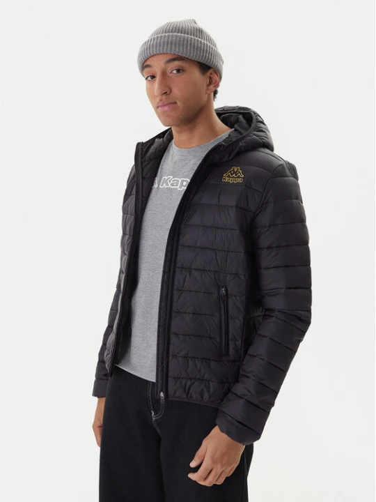 Zdjęcie produktu Kappa Kurtka przejściowa Logo Astrom 34243TW Czarny Slim Fit