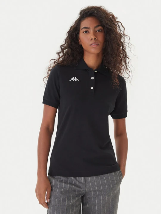 Zdjęcie produktu Kappa Polo Logo Sharas Wss 302B3C0 Czarny Regular Fit
