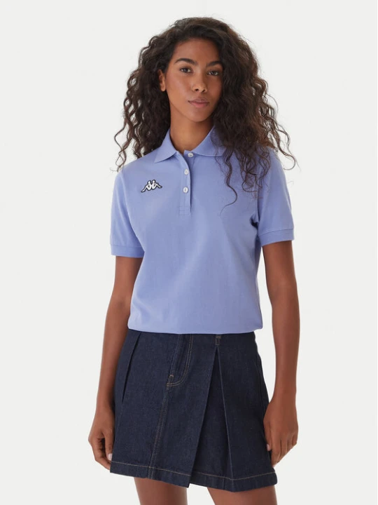 Zdjęcie produktu Kappa Polo Logo Sharas Wss 302B3C0 Fioletowy Regular Fit