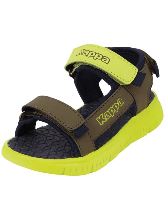 Zdjęcie produktu Kappa Sandały "Kana" w kolorze oliwkowo-żółtym rozmiar: 30
