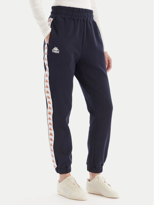 Zdjęcie produktu Kappa Spodnie dresowe 311M8HW R10 Granatowy Regular Fit