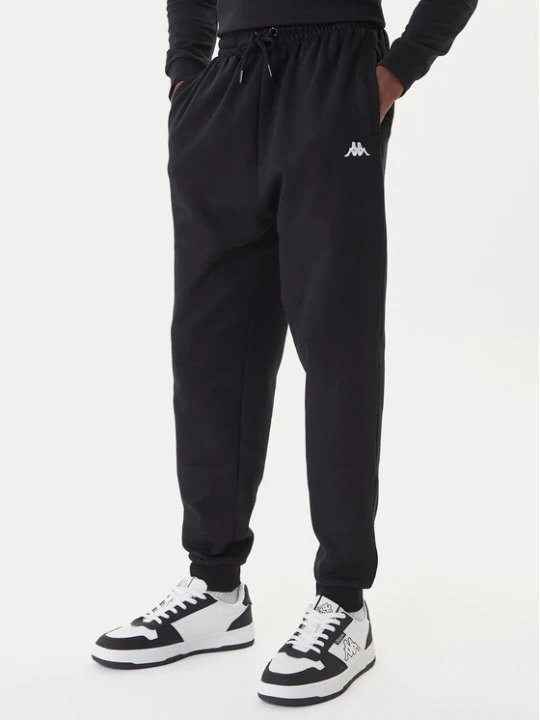 Zdjęcie produktu Kappa Spodnie dresowe 351Y41W 005 Czarny Regular Fit