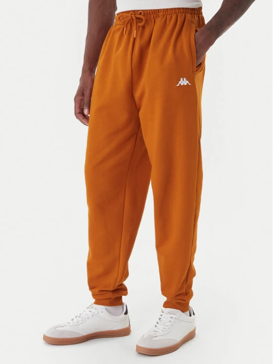 Zdjęcie produktu Kappa Spodnie dresowe 351Y41W XQF Beżowy Regular Fit