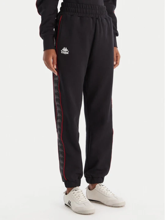 Zdjęcie produktu Kappa Spodnie dresowe Banda Adina 311M8HW Czarny Regular Fit