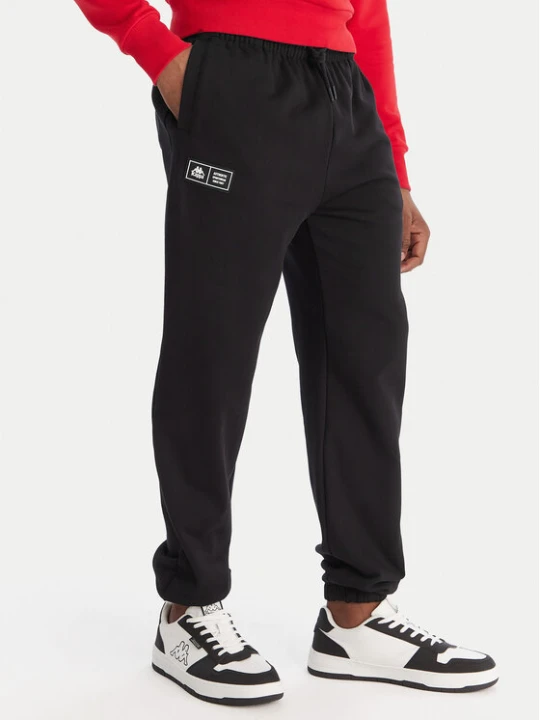 Zdjęcie produktu Kappa Spodnie dresowe Olmos 311M2TW Czarny Regular Fit
