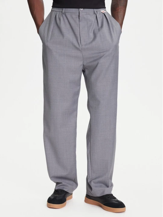 Zdjęcie produktu Kappa Spodnie materiałowe 62131TW Szary Regular Fit