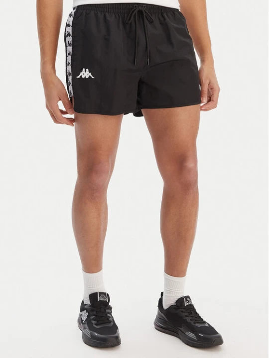 Zdjęcie produktu Kappa Szorty kąpielowe Banda Cali 304S6G0 Czarny Regular Fit