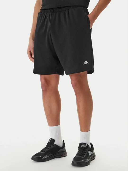 Zdjęcie produktu Kappa Szorty sportowe Authentic Sumit 342286W Czarny Regular Fit
