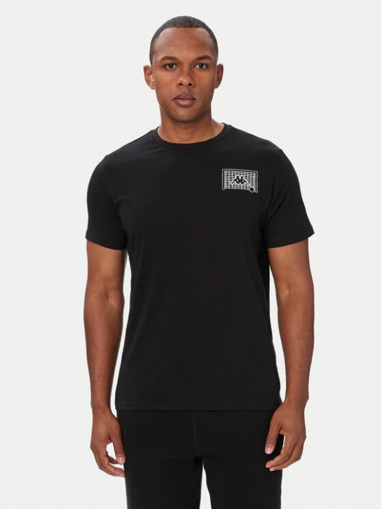Zdjęcie produktu Kappa T-Shirt 322P14W Czarny Regular Fit