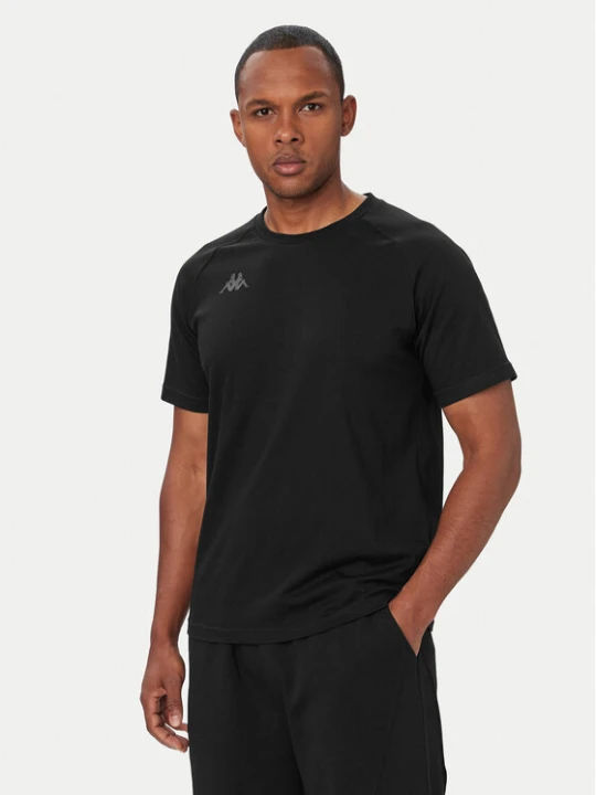 Zdjęcie produktu Kappa T-Shirt 34258SW Czarny Regular Fit