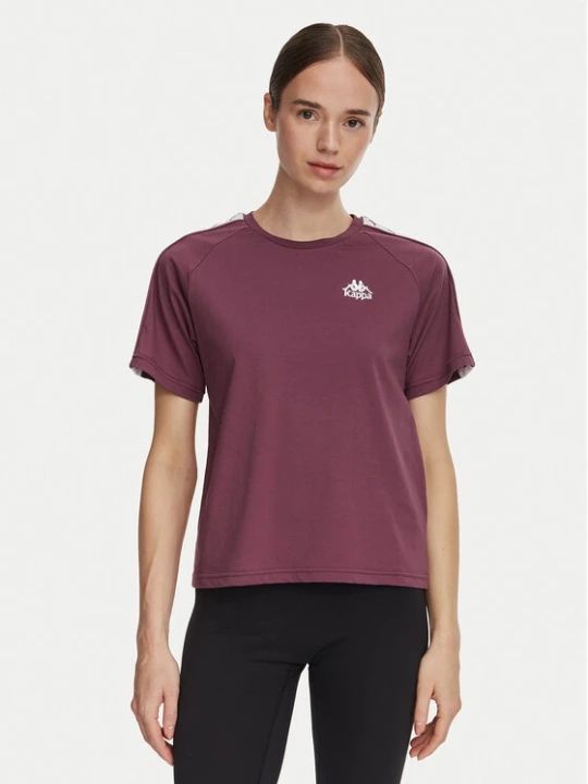 Zdjęcie produktu Kappa T-Shirt 371U6WW Fioletowy Regular Fit