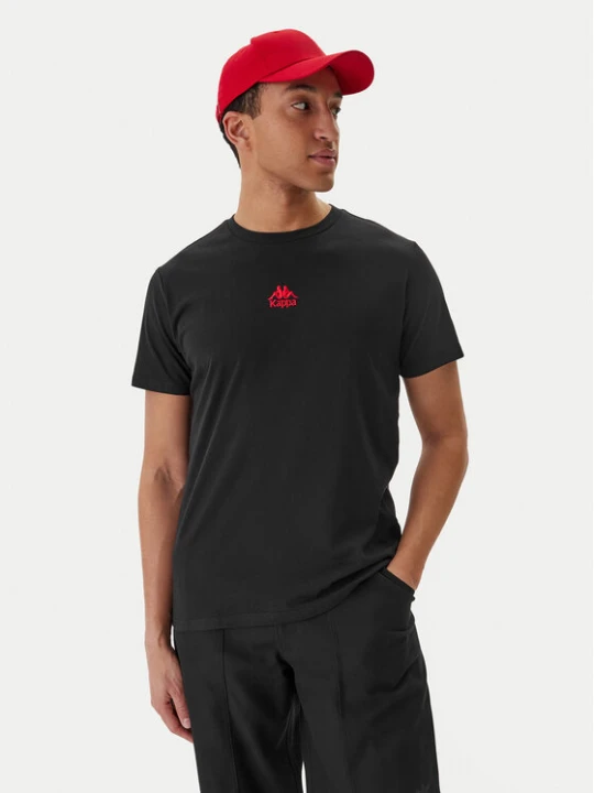 Zdjęcie produktu Kappa T-Shirt 382J2QW Czarny Regular Fit