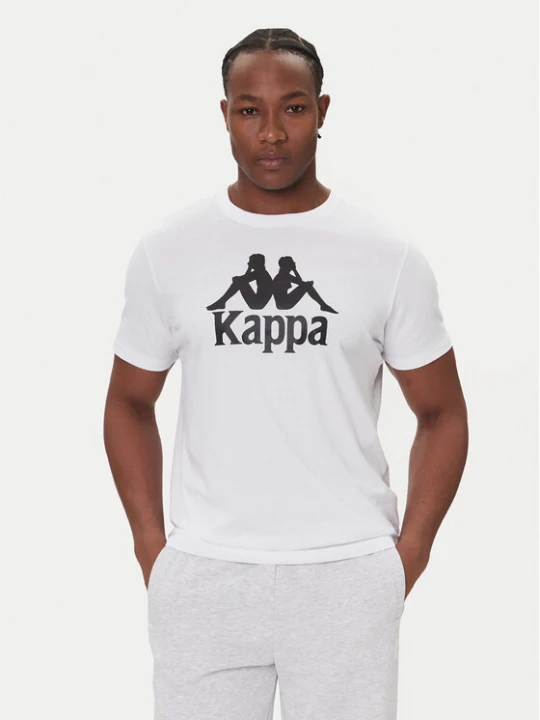 Zdjęcie produktu Kappa T-Shirt Authentic 361N6QW Biały Regular Fit