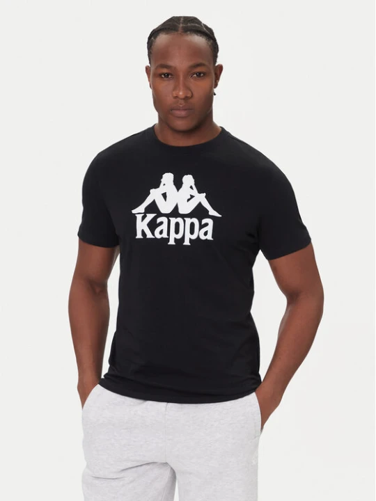 Zdjęcie produktu Kappa T-Shirt Authentic 361N6QW Czarny Regular Fit
