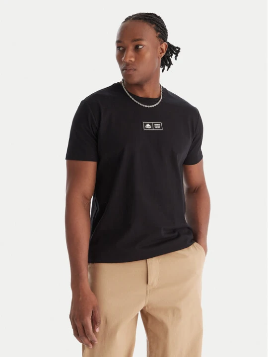 Zdjęcie produktu Kappa T-Shirt Authentic Nuria 341V2UW Czarny Regular Fit