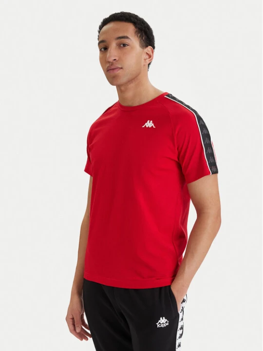 Zdjęcie produktu Kappa T-Shirt Banda Coen 303UV10 Czerwony Slim Fit