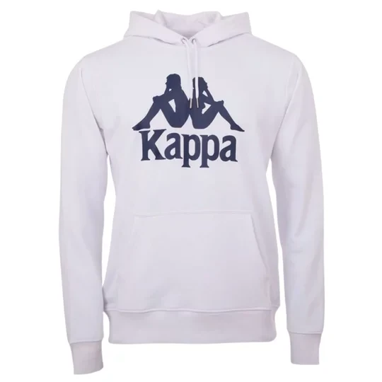 Zdjęcie produktu Kappa Taino Hooded 705322-001, Męskie, Białe, bluzy, bawełna, rozmiar: L