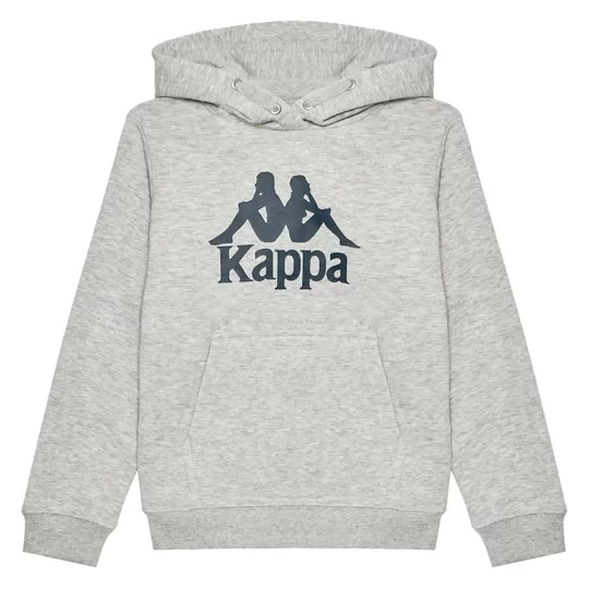 Zdjęcie produktu Kappa Taino Kids Hoodie 705322J-18M, Dla chłopca, Szare, bluzy, bawełna, rozmiar: 128
