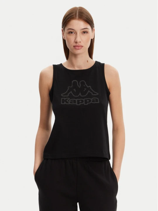 Zdjęcie produktu Kappa Top Logo Gria 382129W Czarny Regular Fit